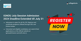 IGNOU Admission 2024 July Session